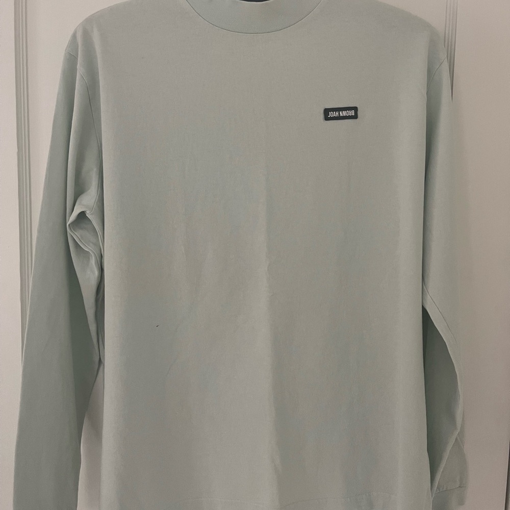 Brand New w/o Tags: Josh Brown Light Sage Long Sleeve Tee